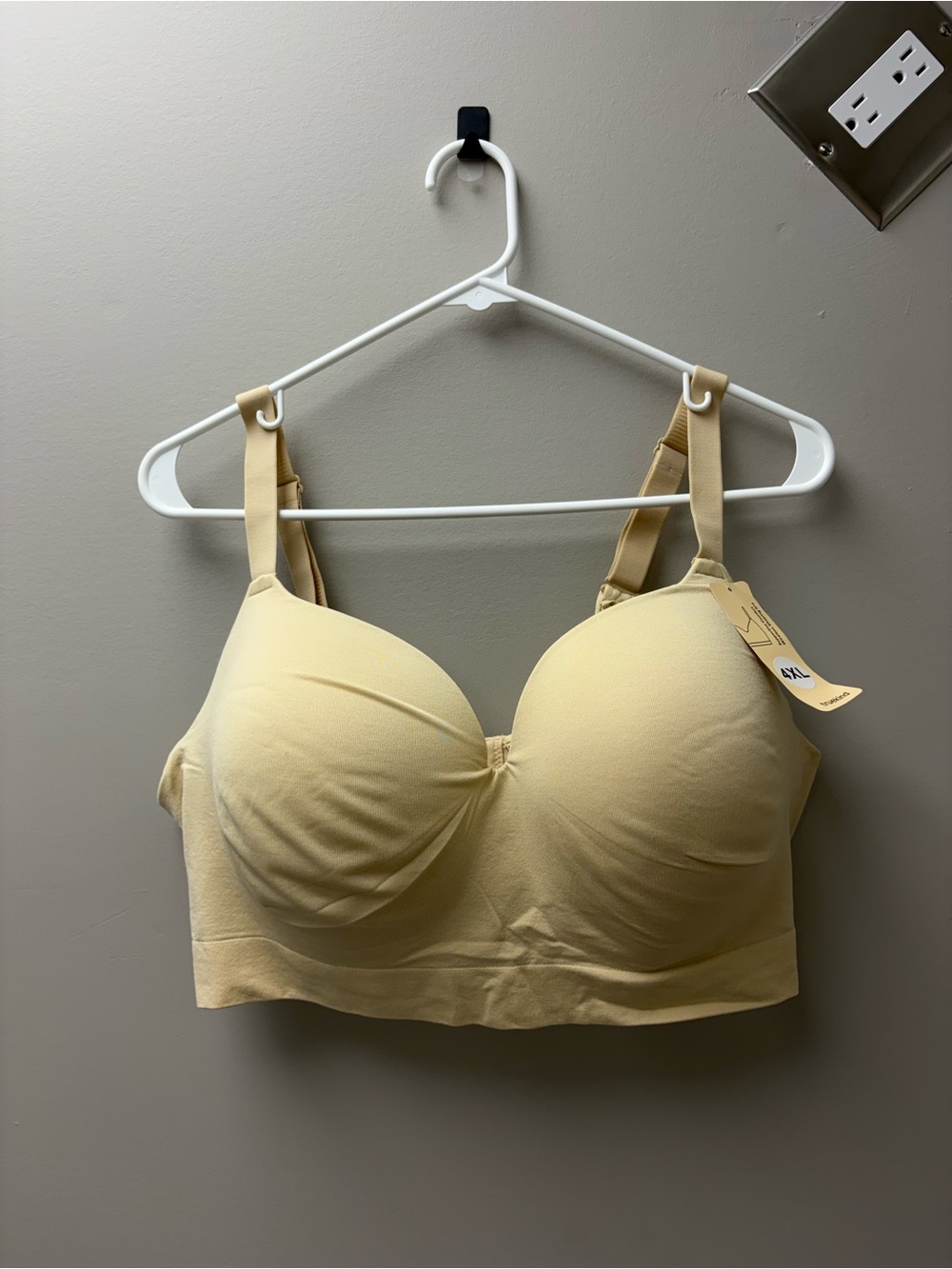 TrueKind Women’s Nude Supportive Comfort Wireless Shaping Bra